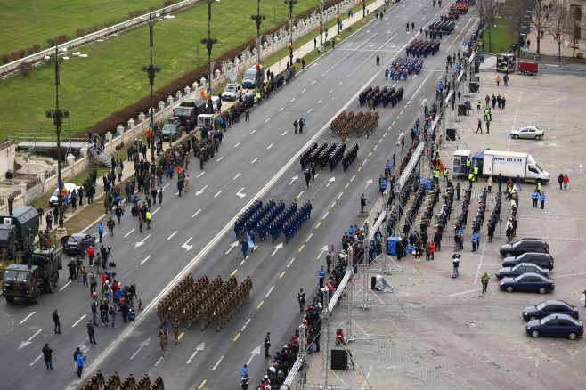 Repetitii parada militara 1 decembrie. Foto - MApN 12