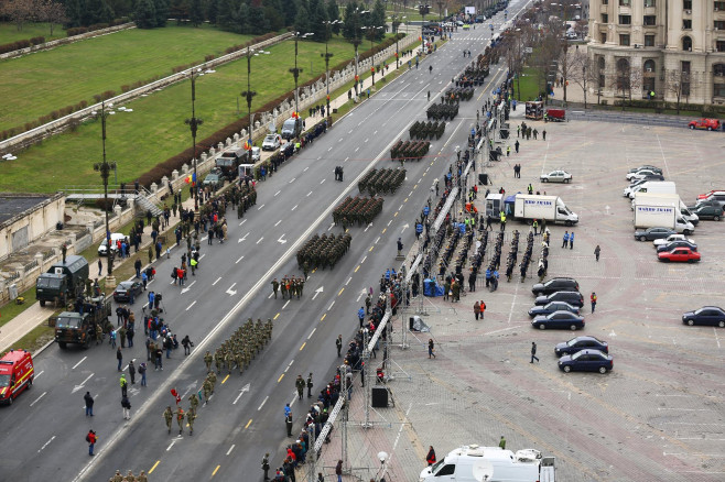 Repetitii parada militara 1 decembrie. Foto - MApN 13