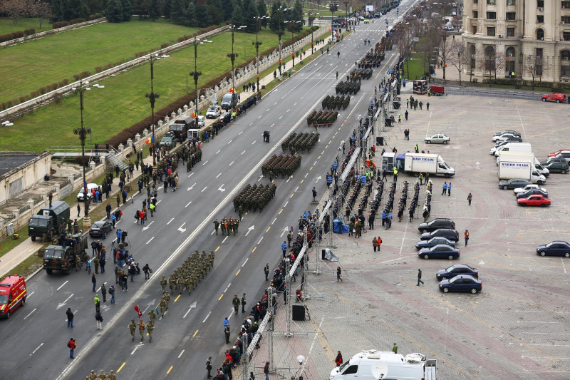 Repetitii parada militara 1 decembrie. Foto - MApN 13
