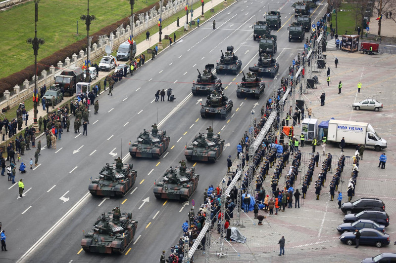 Repetitii parada militara 1 decembrie. Foto - MApN 7