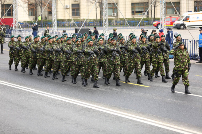 Repetitii parada militara 1 decembrie. Foto - MApN 20