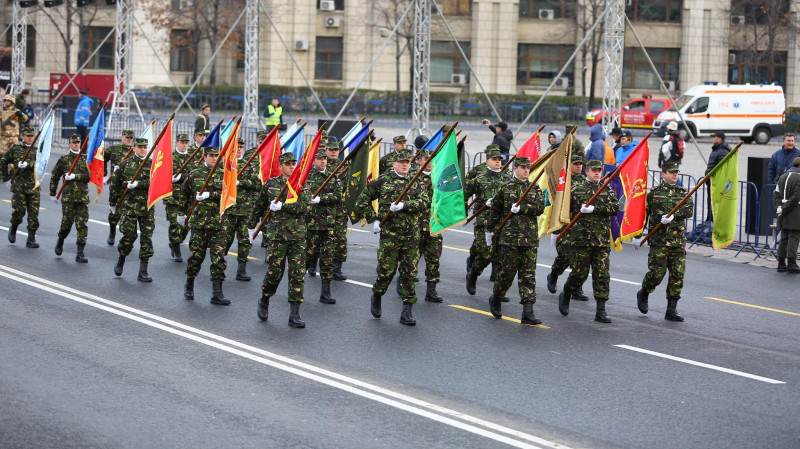 Repetitii parada militara 1 decembrie. Foto - MApN 24