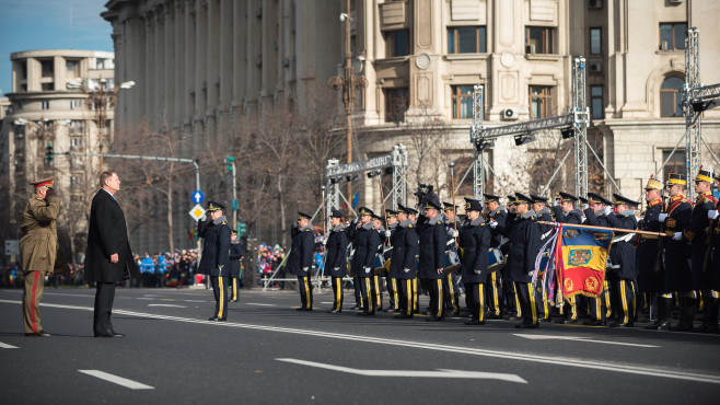 Klaus Iohannis la Parada militara - presidency 6