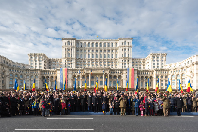 Klaus Iohannis la Parada militara - presidency 4