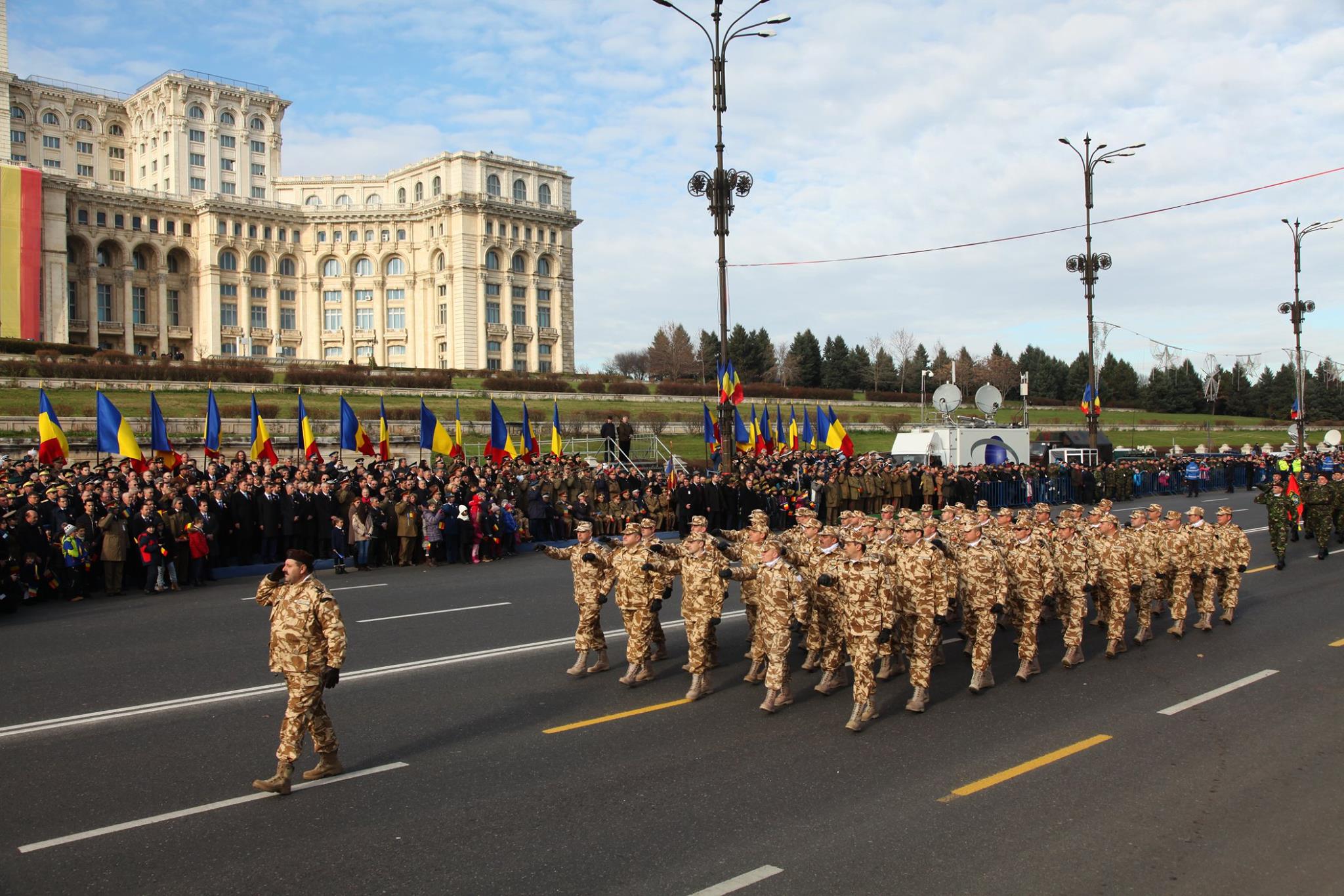 Parada militara 2015 Piata Constitutiei - Fortele Terestre Romane 17