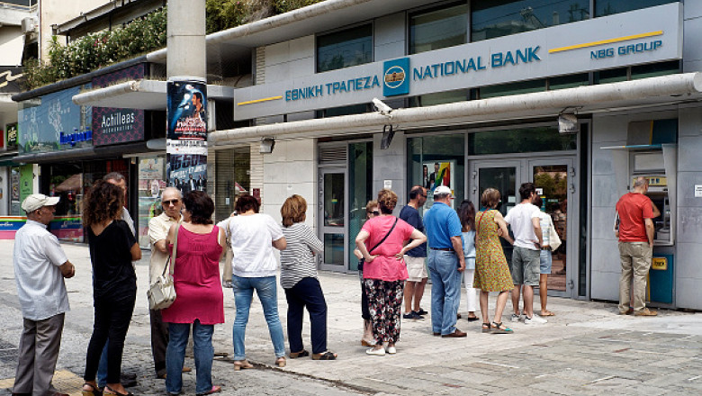 banca grecia getty