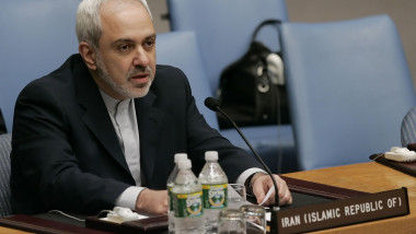 Mohammad Javad Zarif, ministrul de Externe al Iranului.