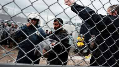 Conditii refugiati insula Lesbos Gulliver GettyImages octombrie 2015 2