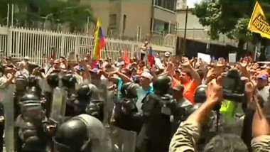 criza venezuela protest