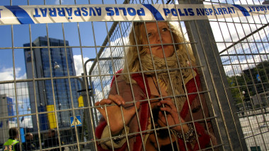 femeie suedia gard politie - GettyImages-1318073