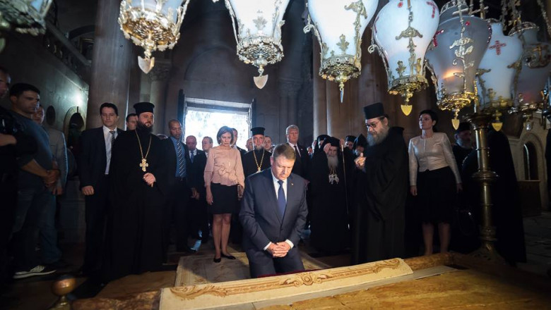 Klaus Iohannis in Israel Foto Dragos Asaftei 1