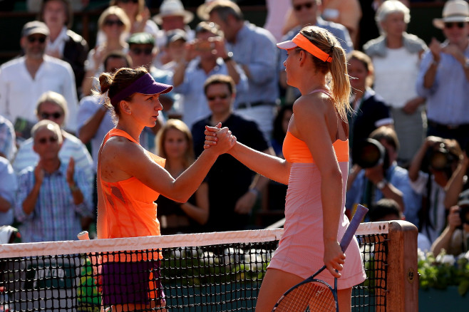 roland garros 2014 halep sarapova - GettyImages-450229828 1