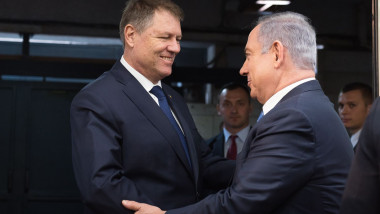 Klaus Iohannis in Israel presidency.ro