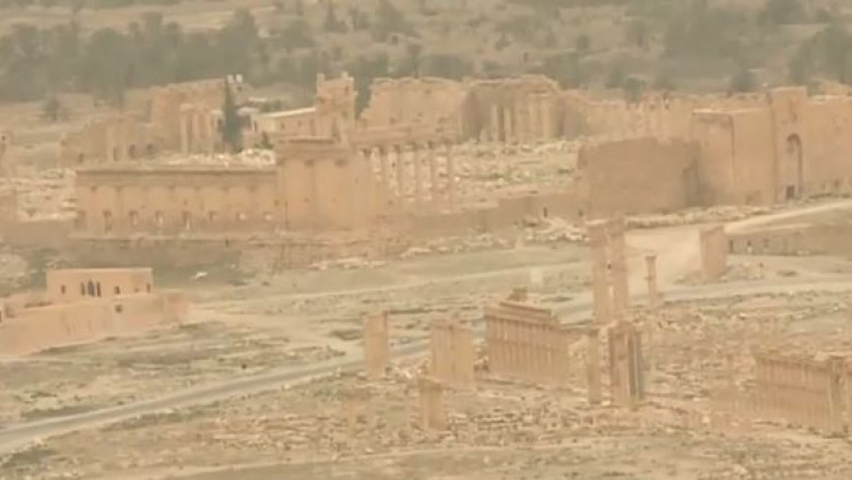 Video Orasul Antic Palmyra Devastat De Război Jihadiștii Au Fost Alungați