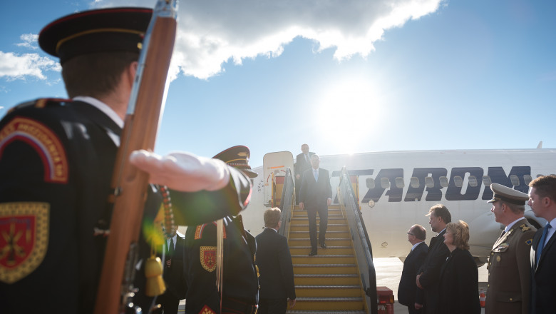 Klaus Iohannis ajunge in vizita in Slovacia presidency 18 noiembrie 2015