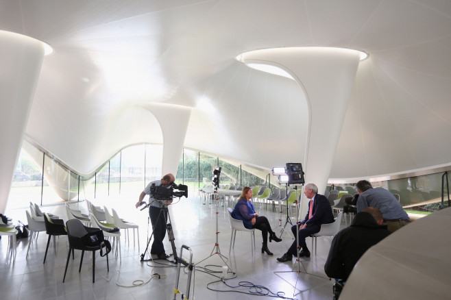 Zaha Hadid - New Serpentine Sackler - GettyImages-181790504