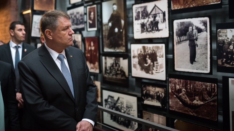 iohannis muzeul holocaustului sua - presidency