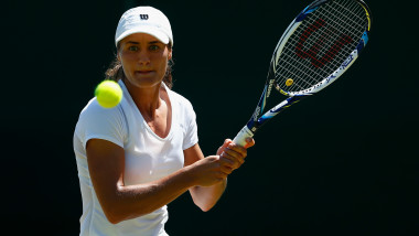 Monica Niculescu la Wimbledon - GettyImages - 06-07-2015