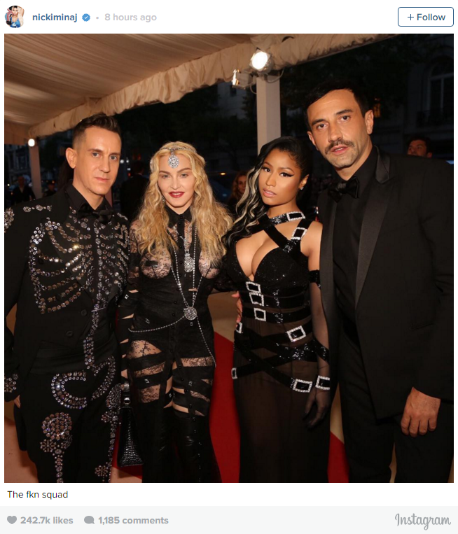 nicki minaj met gala