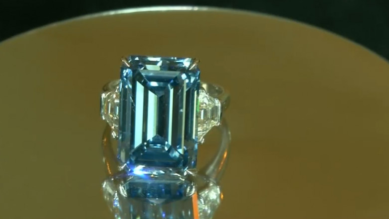 diamant albastru