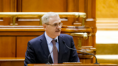 Liviu Dragnea discurs Parlament 17.11 inquamphotos foto 9