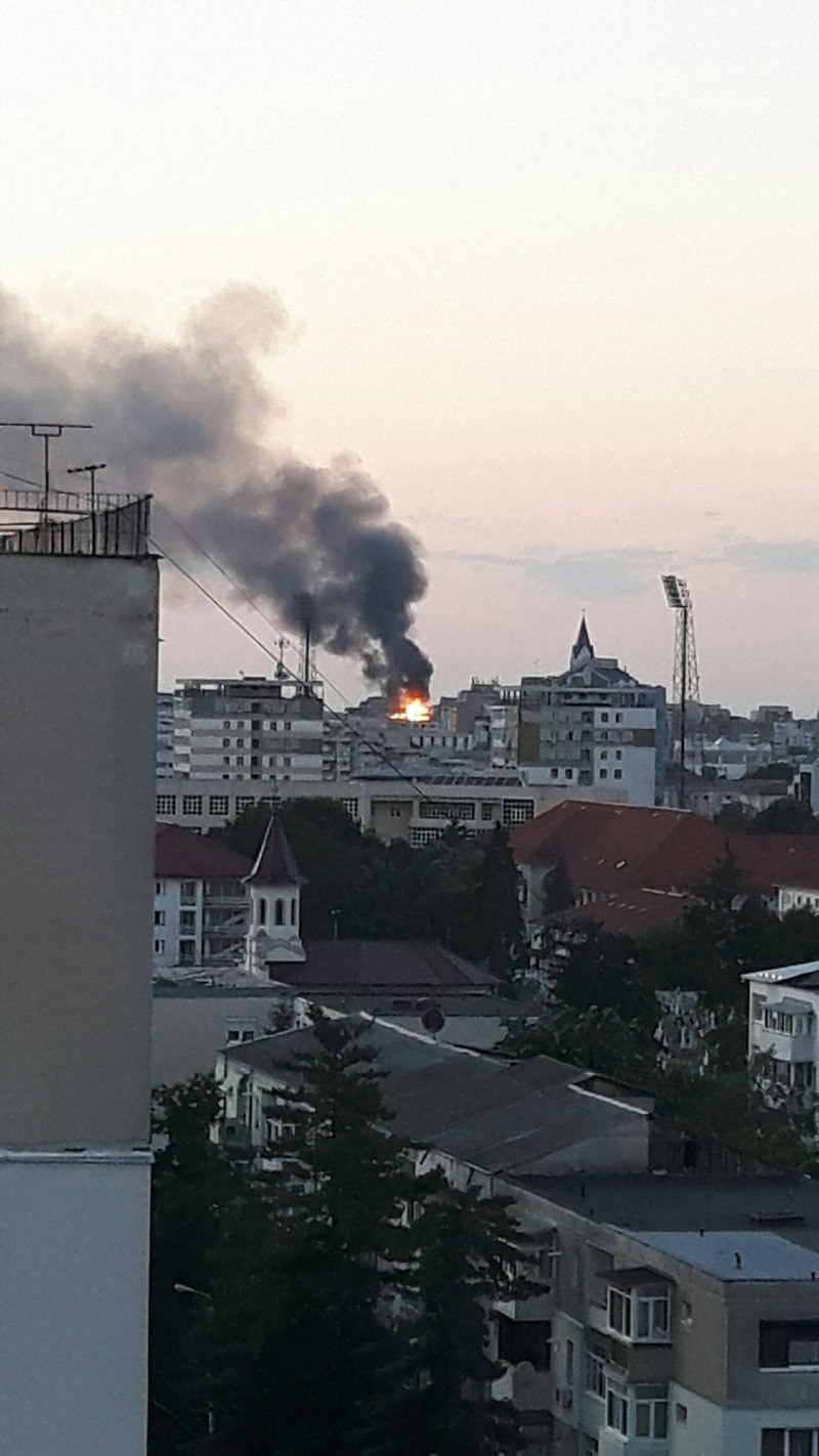 incendiu bacau