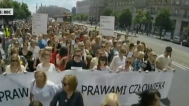polonia protest