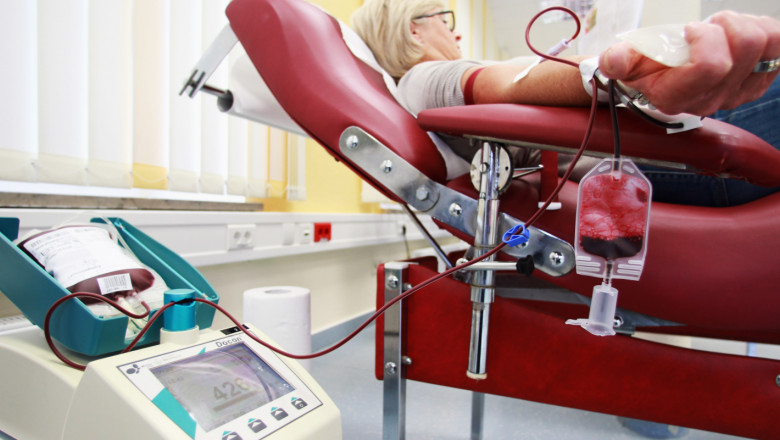 donare sange getty donator