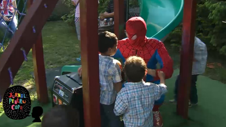 copii spiderman