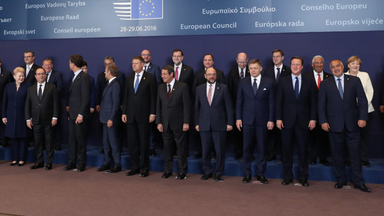 consiliul european grup sefi de stat iohannis getty