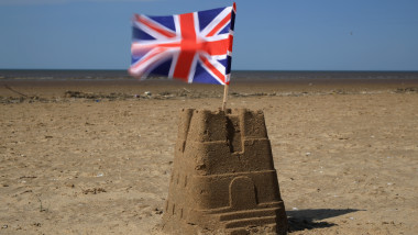castel nisip steag uk brexit getty