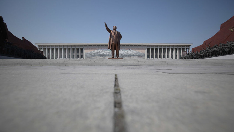 Statuie Kim Il Sung Coreea de Nord GettyImages-111708912