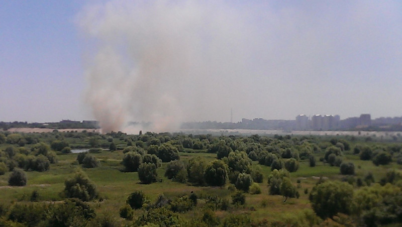 incendiu delta vacaresti