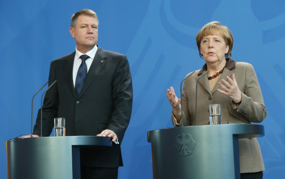 iohannis merkel - GettyImages - 11 august 15