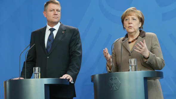 iohannis merkel - GettyImages - 11 august 15