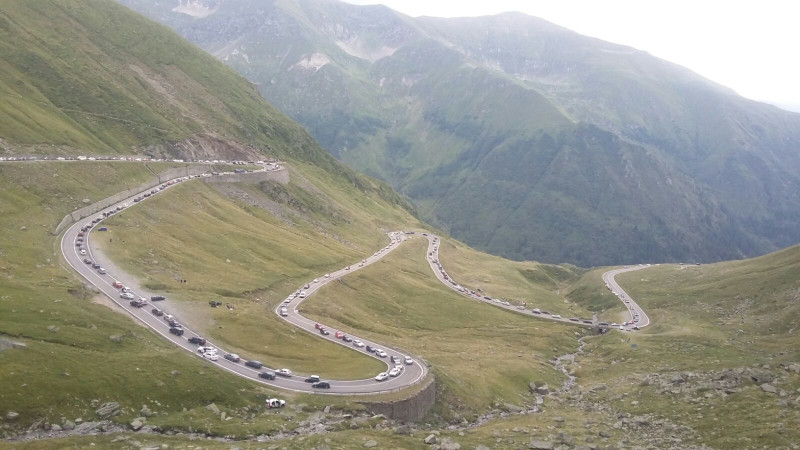 Trafic Transfagarasan 5 060816