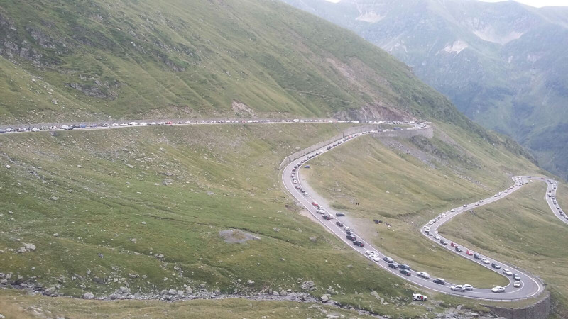 Trafic Transfagarasan 3 060816