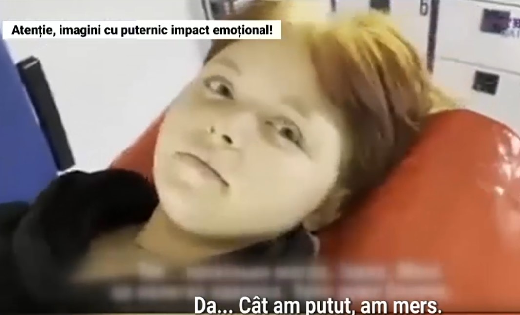 O adolescentă a salvat viețile a 4 ucraineni după ce, rănită, a condus pe un drum minat spre spital: „Nu aș fi rămas în bătaia focului”