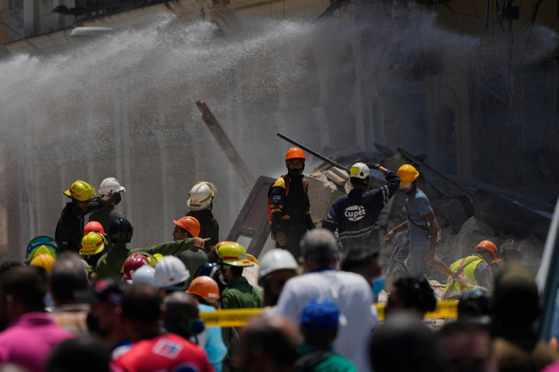 Cuba Hotel Explosion