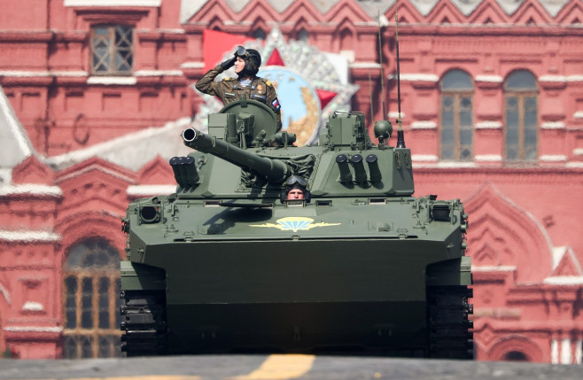 Dress rehearsal of Victory Day parade in Moscow