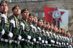 Dress rehearsal of Victory Day parade in Moscow