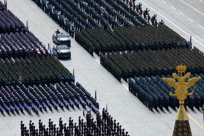 Dress rehearsal of Victory Day parade in Moscow