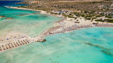 Plaja Elafonissi, Creta