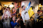 Ukrainians watch Eurovision final