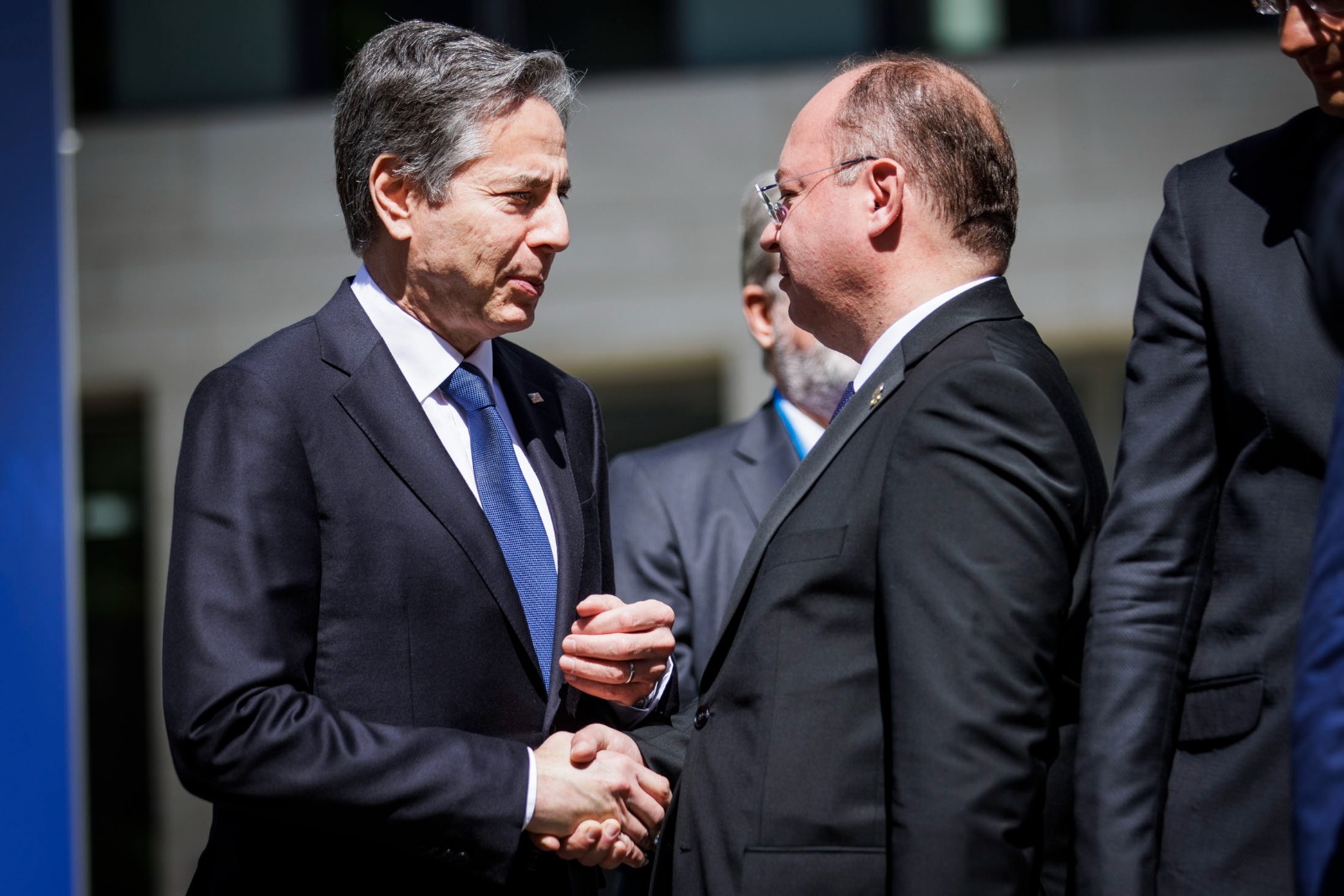 Bogdan Aurescu a discutat cu Antony Blinken despre exportul cerealelor ucrainene prin România