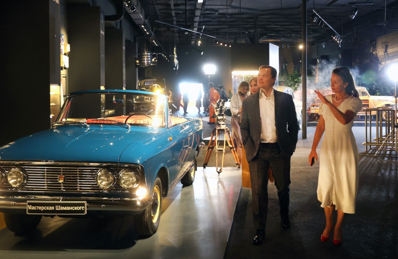 Exhibition on history of AZLK automobile factory opens at Moscow's VDNKh Exhibition Centre