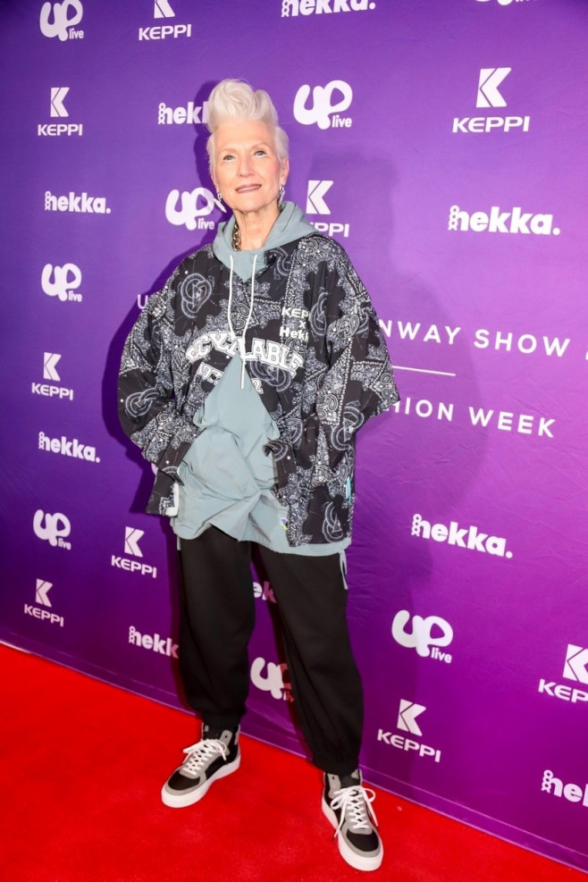 Maye Musk attends Hekka Fashion Show during NYFW