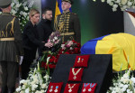 Lying-in-state of Ukraine’s First President Leonid Kravchuk - Kyiv
