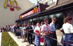 Russian McDonalds 1990