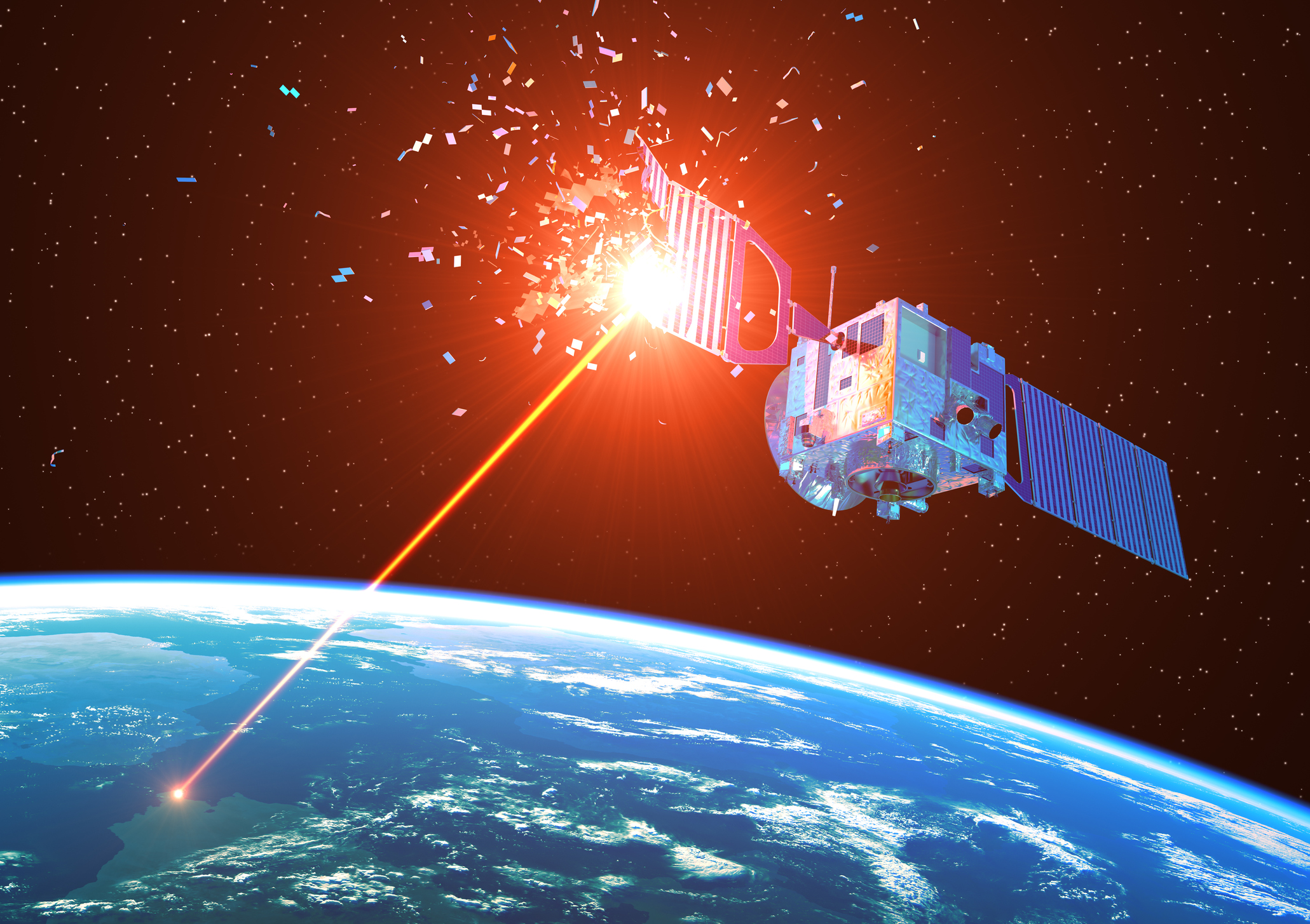 Rusia susţine că are un laser capabil să „orbească” toţi sateliţii de pe orbita terestră